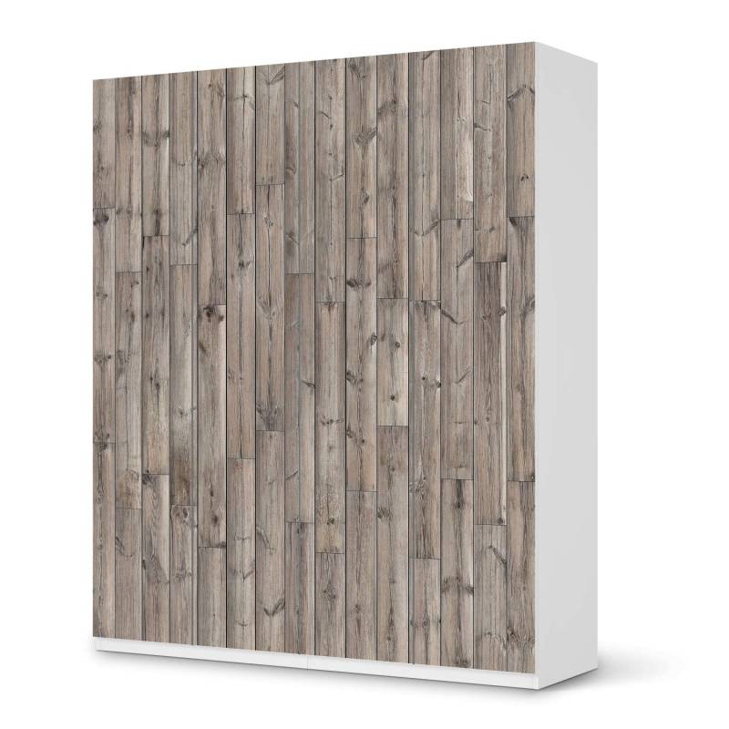 M?belfolie IKEA Pax Schrank 236 cm H?he - 4 T?ren - Design: Dark washed M?belfolie IKEA Pax Schrank 236 cm H?he - 4 T?ren - Design: Dark washed von creatisto