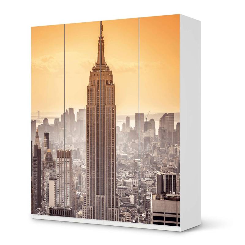 M?belfolie IKEA Pax Schrank 236 cm H?he - 4 T?ren - Design: Empire State Building M?belfolie IKEA Pax Schrank 236 cm H?he - 4 T?ren - Design: Empire State Building von creatisto