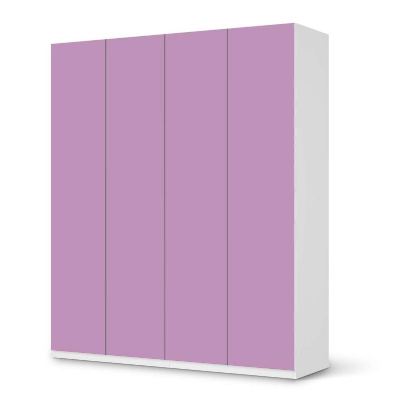 M?belfolie IKEA Pax Schrank 236 cm H?he - 4 T?ren - Design: Flieder Light M?belfolie IKEA Pax Schrank 236 cm H?he - 4 T?ren - Design: Flieder Light von creatisto