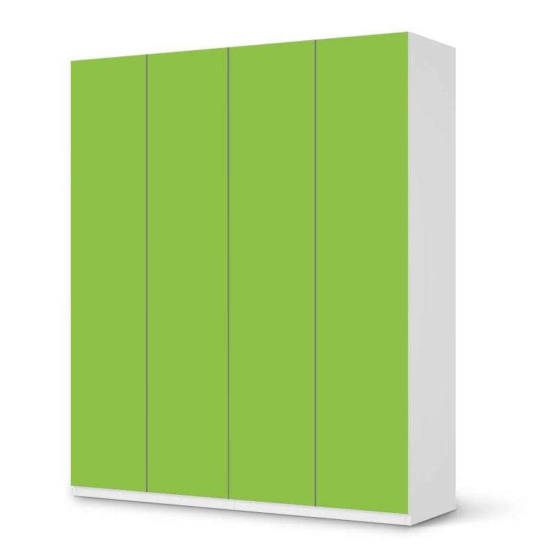 M?belfolie IKEA Pax Schrank 236 cm H?he - 4 T?ren - Design: Hellgr?n Dark M?belfolie IKEA Pax Schrank 236 cm H?he - 4 T?ren - Design: Hellgr?n Dark von creatisto