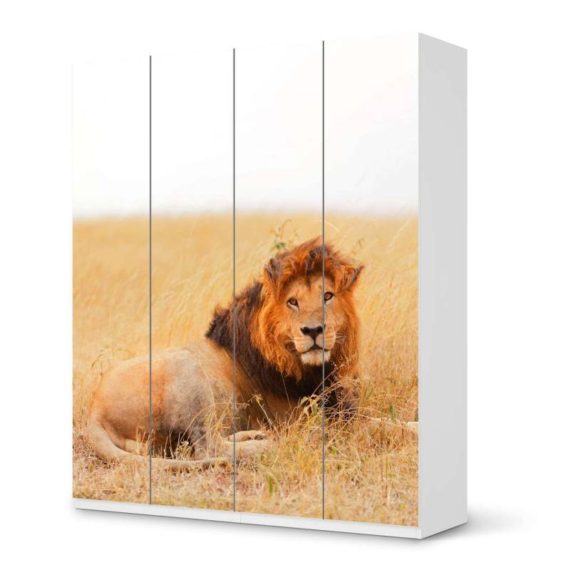 M?belfolie IKEA Pax Schrank 236 cm H?he - 4 T?ren - Design: Lion King M?belfolie IKEA Pax Schrank 236 cm H?he - 4 T?ren - Design: Lion King von creatisto