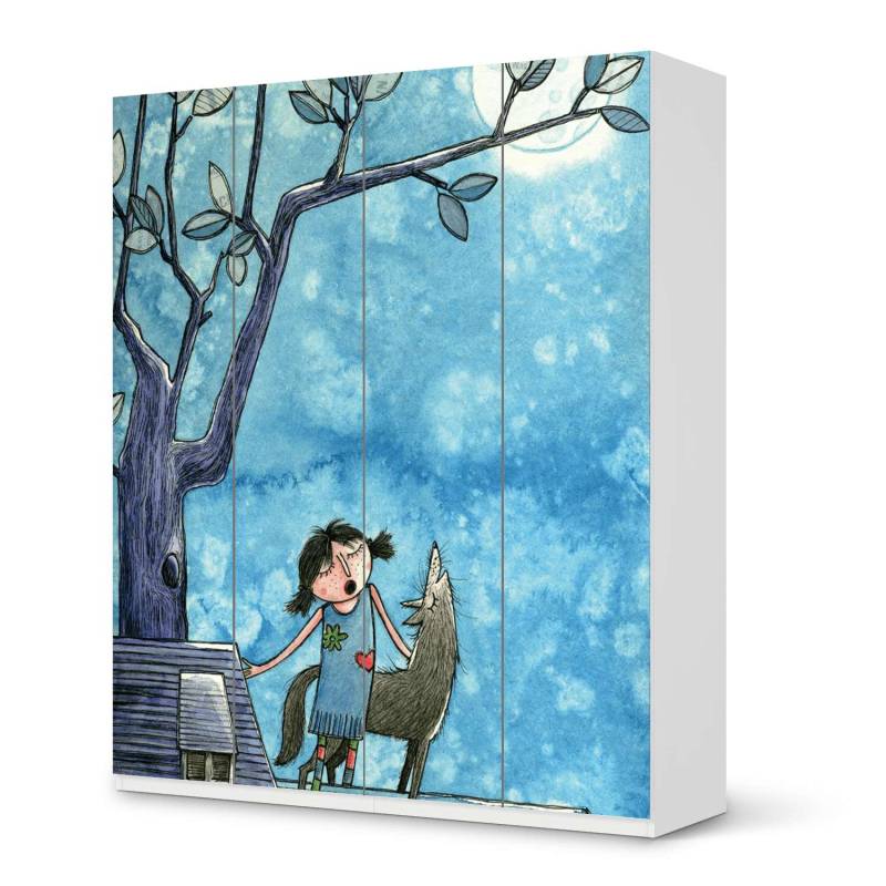 M?belfolie IKEA Pax Schrank 236 cm H?he - 4 T?ren - Design: Nocturnal Pleasure M?belfolie IKEA Pax Schrank 236 cm H?he - 4 T?ren - Design: Nocturnal Pleasure von creatisto