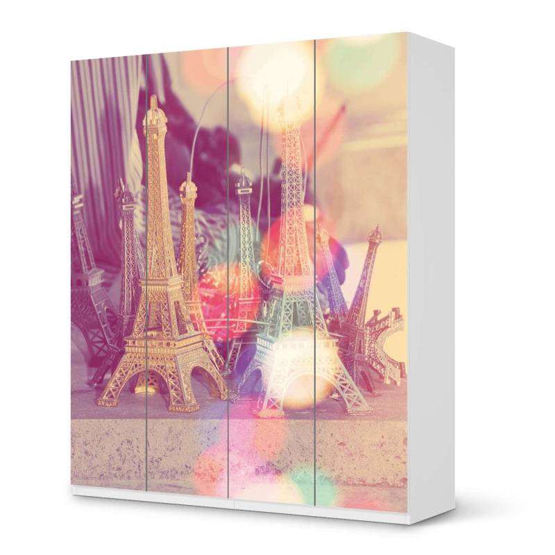 M?belfolie IKEA Pax Schrank 236 cm H?he - 4 T?ren - Design: Paris M?belfolie IKEA Pax Schrank 236 cm H?he - 4 T?ren - Design: Paris von creatisto