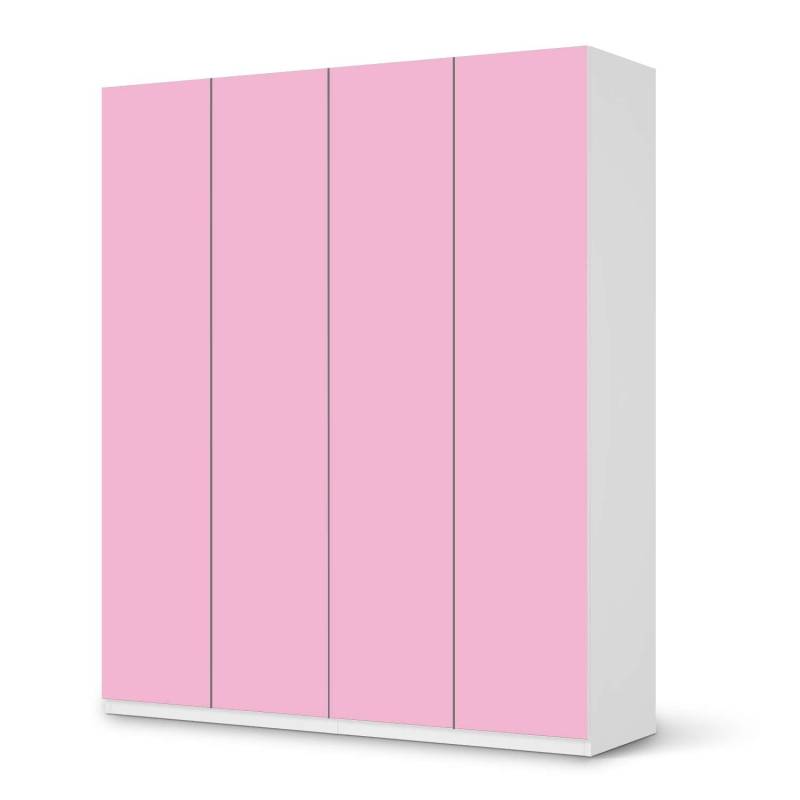 M?belfolie IKEA Pax Schrank 236 cm H?he - 4 T?ren - Design: Pink Light M?belfolie IKEA Pax Schrank 236 cm H?he - 4 T?ren - Design: Pink Light von creatisto