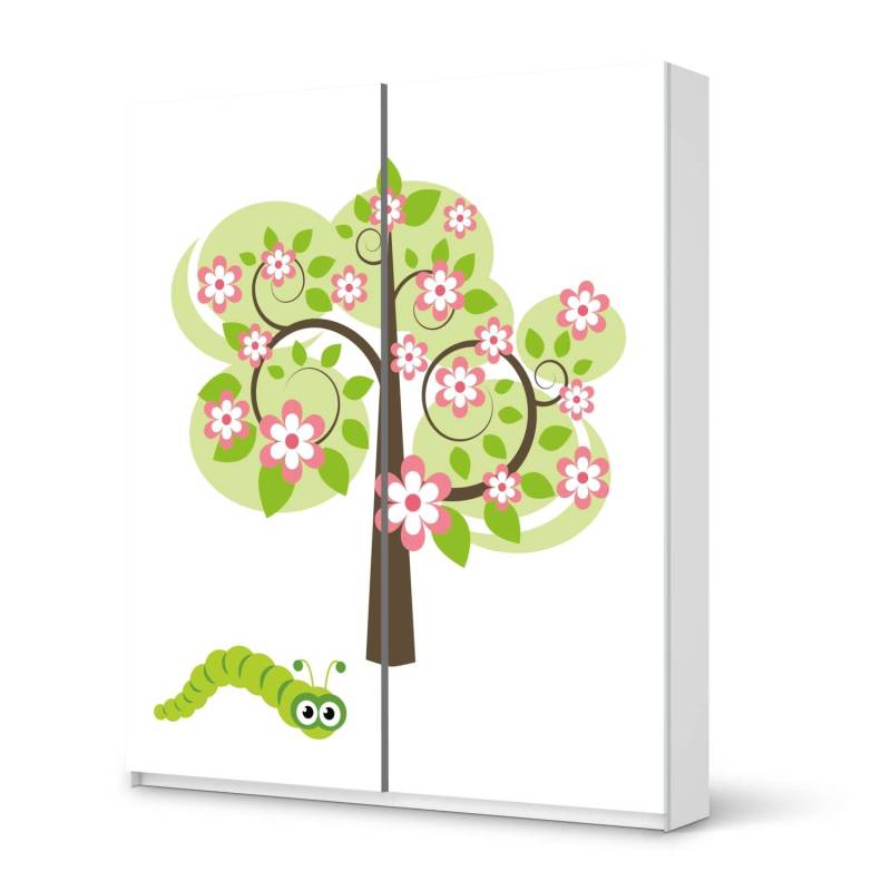 M?belfolie IKEA Pax Schrank 236 cm H?he - Schiebet?r - Design: Blooming Tree M?belfolie IKEA Pax Schrank 236 cm H?he - Schiebet?r - Design: Blooming Tree von creatisto