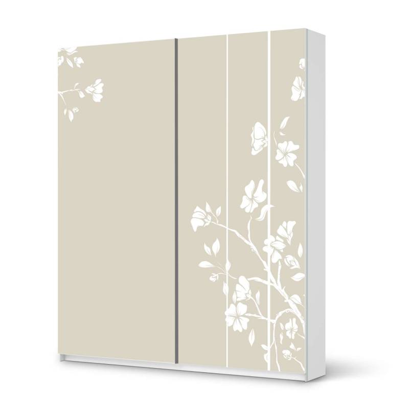 M?belfolie IKEA Pax Schrank 236 cm H?he - Schiebet?r - Design: Florals Plain 3 M?belfolie IKEA Pax Schrank 236 cm H?he - Schiebet?r - Design: Florals Plain 3 von creatisto