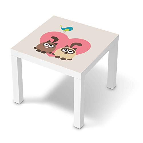 Möbelfolie für Kinder - passend für IKEA Lack Tisch 55x55 cm I Tolle Möbeldeko für Kinderzimmer Deko I Design: Cats Heart Möbelfolie für Kinder - passend für IKEA Lack Tisch 55x55 cm I Tolle Möbeldeko für Kinderzimmer Deko I Design: Cats Heart von creatisto