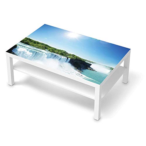 Möbelfolie passend für IKEA Lack Tisch 118x78 cm I Möbelsticker - Möbel-Tattoo Sticker Aufkleber I Deko Ideen Wohnung für Schlafzimmer, Wohnzimmer - Design: Niagara Falls Möbelfolie passend für IKEA Lack Tisch 118x78 cm I Möbelsticker - Möbel-Tattoo Sticker Aufkleber I Deko Ideen Wohnung für Schlafzimmer, Wohnzimmer - Design: Niagara Falls von creatisto