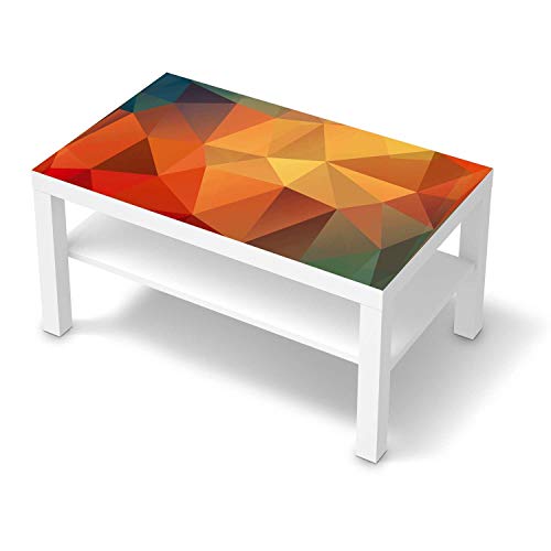 Möbelfolie passend für IKEA Lack Tisch 90x55 cm I Möbelsticker - Möbel-Tattoo Sticker Aufkleber I Deko Ideen Wohnung für Schlafzimmer, Wohnzimmer - Design: Polygon Möbelfolie passend für IKEA Lack Tisch 90x55 cm I Möbelsticker - Möbel-Tattoo Sticker Aufkleber I Deko Ideen Wohnung für Schlafzimmer, Wohnzimmer - Design: Polygon von creatisto