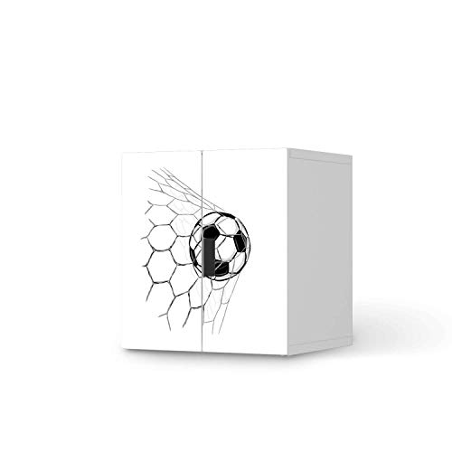 Möbelfolie selbstklebend für Kinder - passend für IKEA Stuva Schrank - 2 kleine Türen I Tolle Möbeldeko für Kinderzimmer Deko I Design: Eingenetzt von creatisto