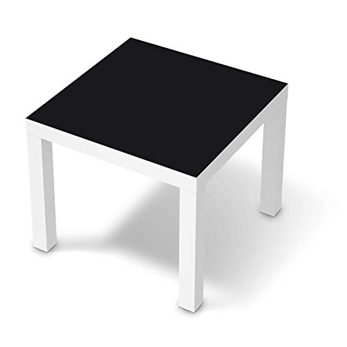 Möbelfolie selbstklebend passend für IKEA Lack Tisch 55x55 cm I Möbelaufkleber - Möbel-Sticker Aufkleber Folie I Deko Wohnung für Schlafzimmer und Wohnzimmer - Design: Schwarz Möbelfolie selbstklebend passend für IKEA Lack Tisch 55x55 cm I Möbelaufkleber - Möbel-Sticker Aufkleber Folie I Deko Wohnung für Schlafzimmer und Wohnzimmer - Design: Schwarz von creatisto