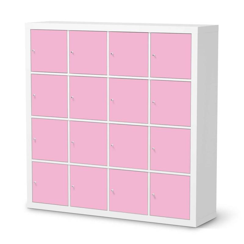 Selbstklebende Folie IKEA Expedit Regal 16 T?ren - Design: Pink Light Selbstklebende Folie IKEA Expedit Regal 16 T?ren - Design: Pink Light von creatisto