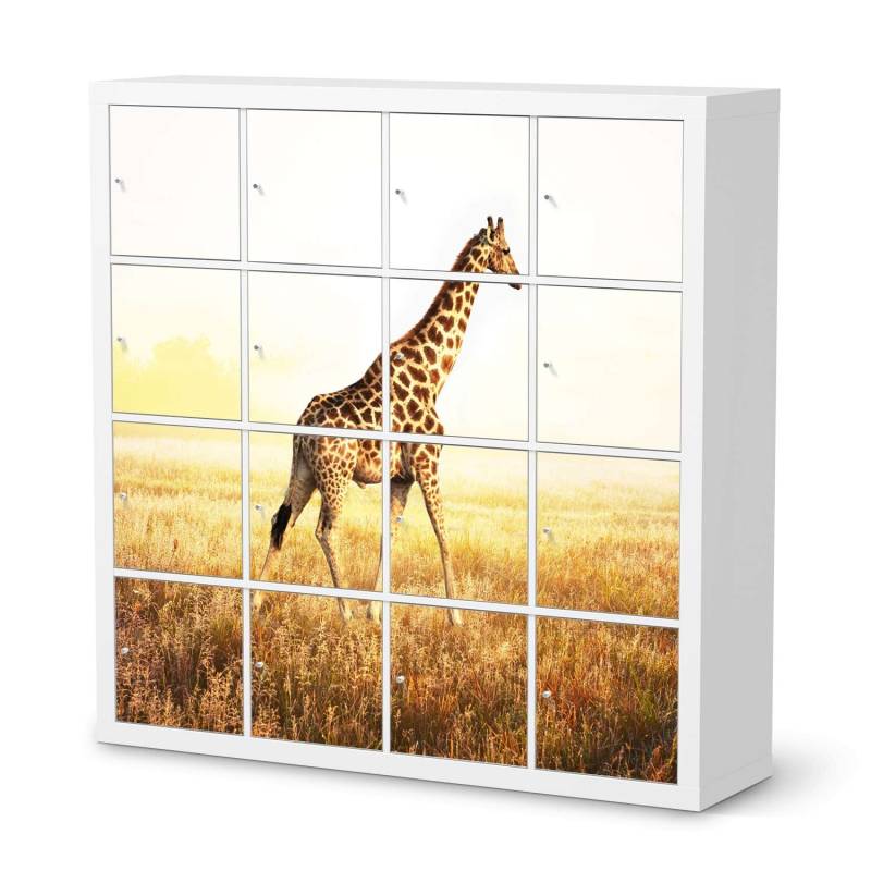 Selbstklebende Folie IKEA Expedit Regal 16 T?ren - Design: Savanna Giraffe Selbstklebende Folie IKEA Expedit Regal 16 T?ren - Design: Savanna Giraffe von creatisto