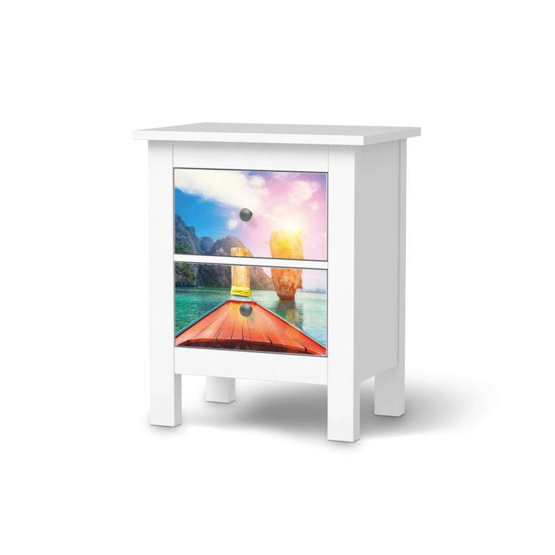 Selbstklebende Folie IKEA Hemnes Kommode 2 Schubladen - Design: Blue Water Lagoon Selbstklebende Folie IKEA Hemnes Kommode 2 Schubladen - Design: Blue Water Lagoon von creatisto