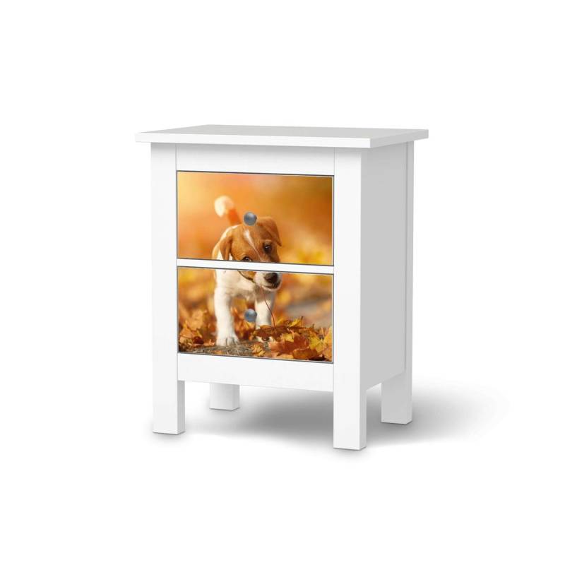 Selbstklebende Folie IKEA Hemnes Kommode 2 Schubladen - Design: Jack the Puppy von creatisto