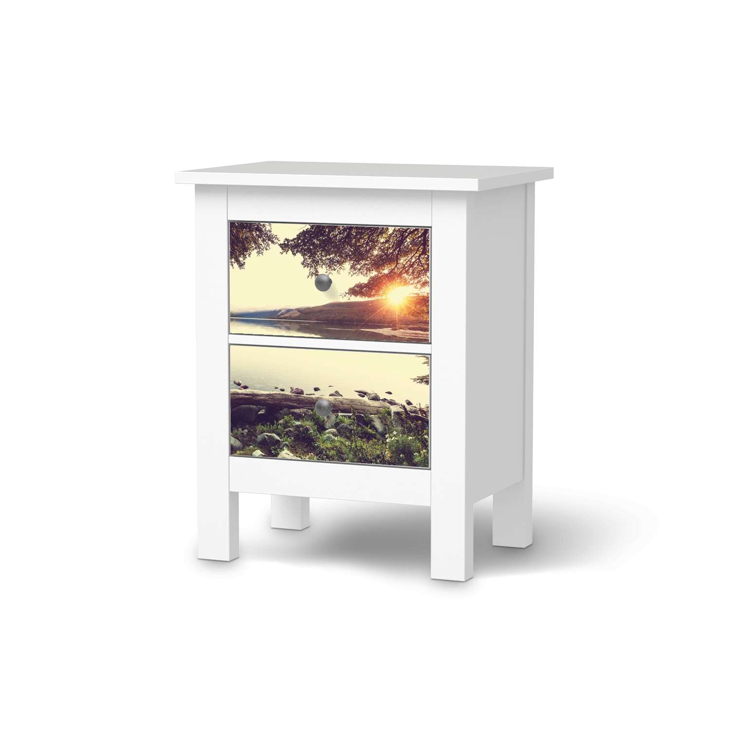 Selbstklebende Folie IKEA Hemnes Kommode 2 Schubladen - Design: Seaside Dreams von creatisto