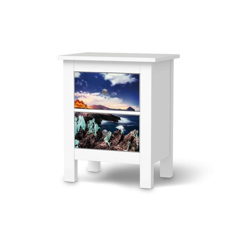 Selbstklebende Folie IKEA Hemnes Kommode 2 Schubladen - Design: Seaside von creatisto