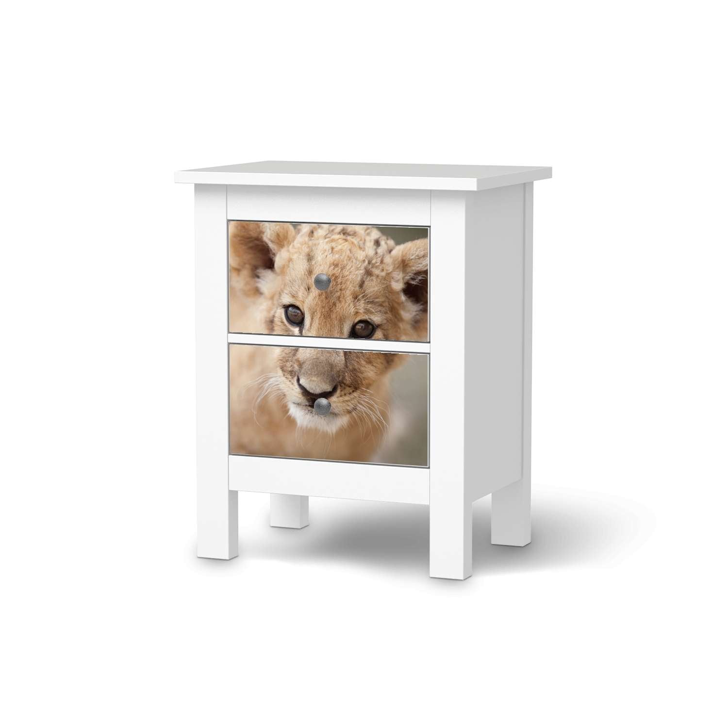 Selbstklebende Folie IKEA Hemnes Kommode 2 Schubladen - Design: Simba von creatisto