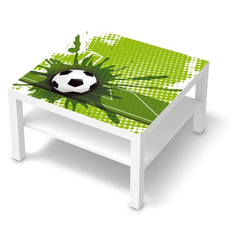 Selbstklebende Folie IKEA Lack Tisch 78x78 cm - Design: Goal von creatisto