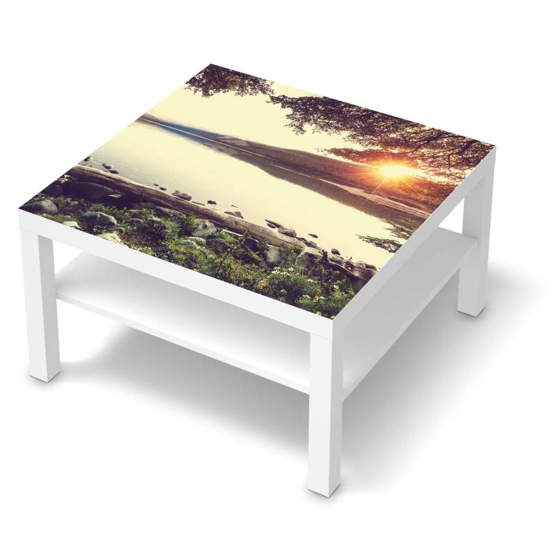 Selbstklebende Folie IKEA Lack Tisch 78x78 cm - Design: Seaside Dreams von creatisto