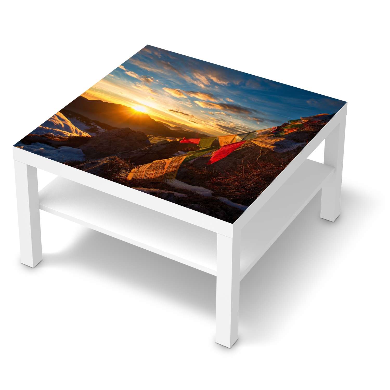 Selbstklebende Folie IKEA Lack Tisch 78x78 cm - Design: Tibet Selbstklebende Folie IKEA Lack Tisch 78x78 cm - Design: Tibet von creatisto