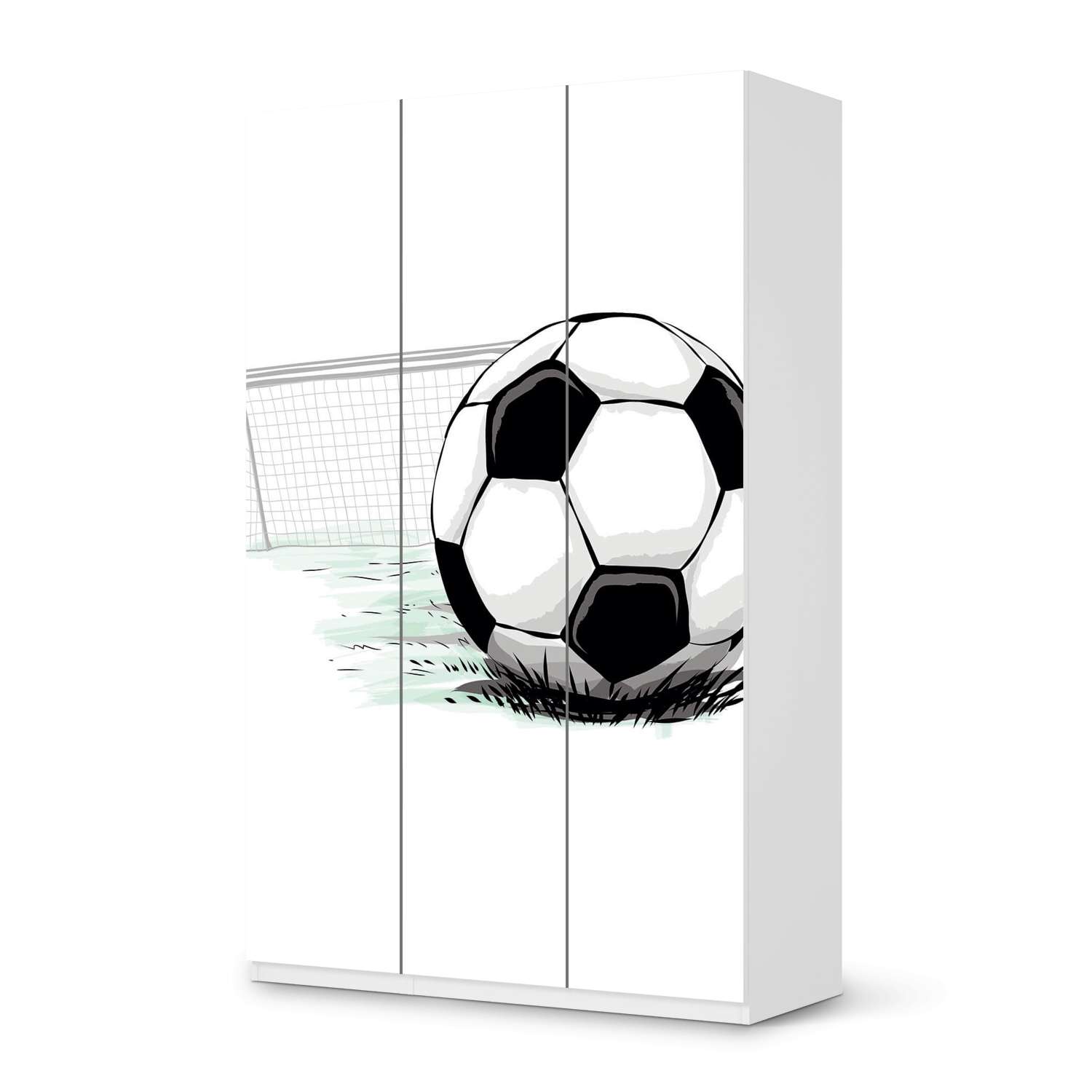 Selbstklebende Folie IKEA Pax Schrank 236 cm H?he - 3 T?ren - Design: Freistoss Selbstklebende Folie IKEA Pax Schrank 236 cm H?he - 3 T?ren - Design: Freistoss von creatisto