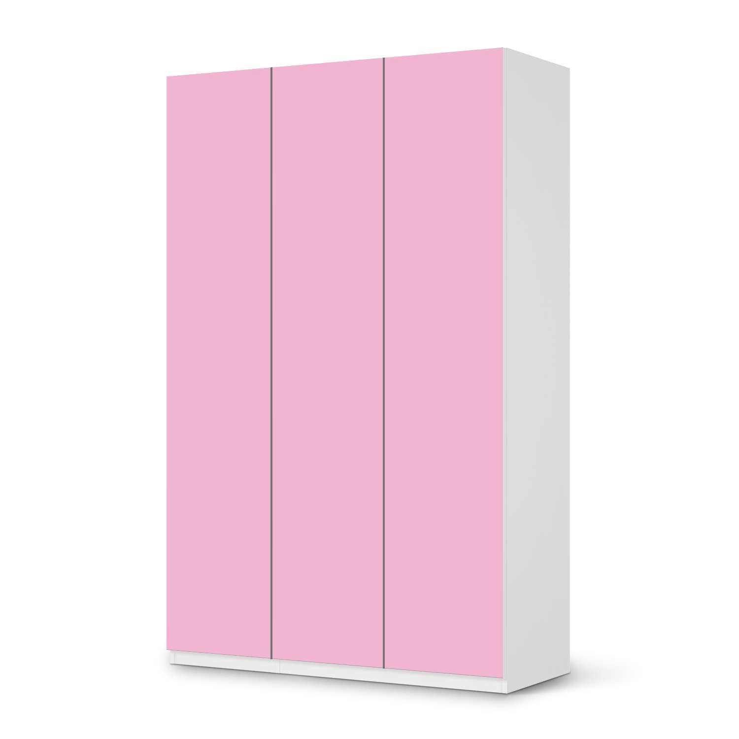 Selbstklebende Folie IKEA Pax Schrank 236 cm H?he - 3 T?ren - Design: Pink Light Selbstklebende Folie IKEA Pax Schrank 236 cm H?he - 3 T?ren - Design: Pink Light von creatisto