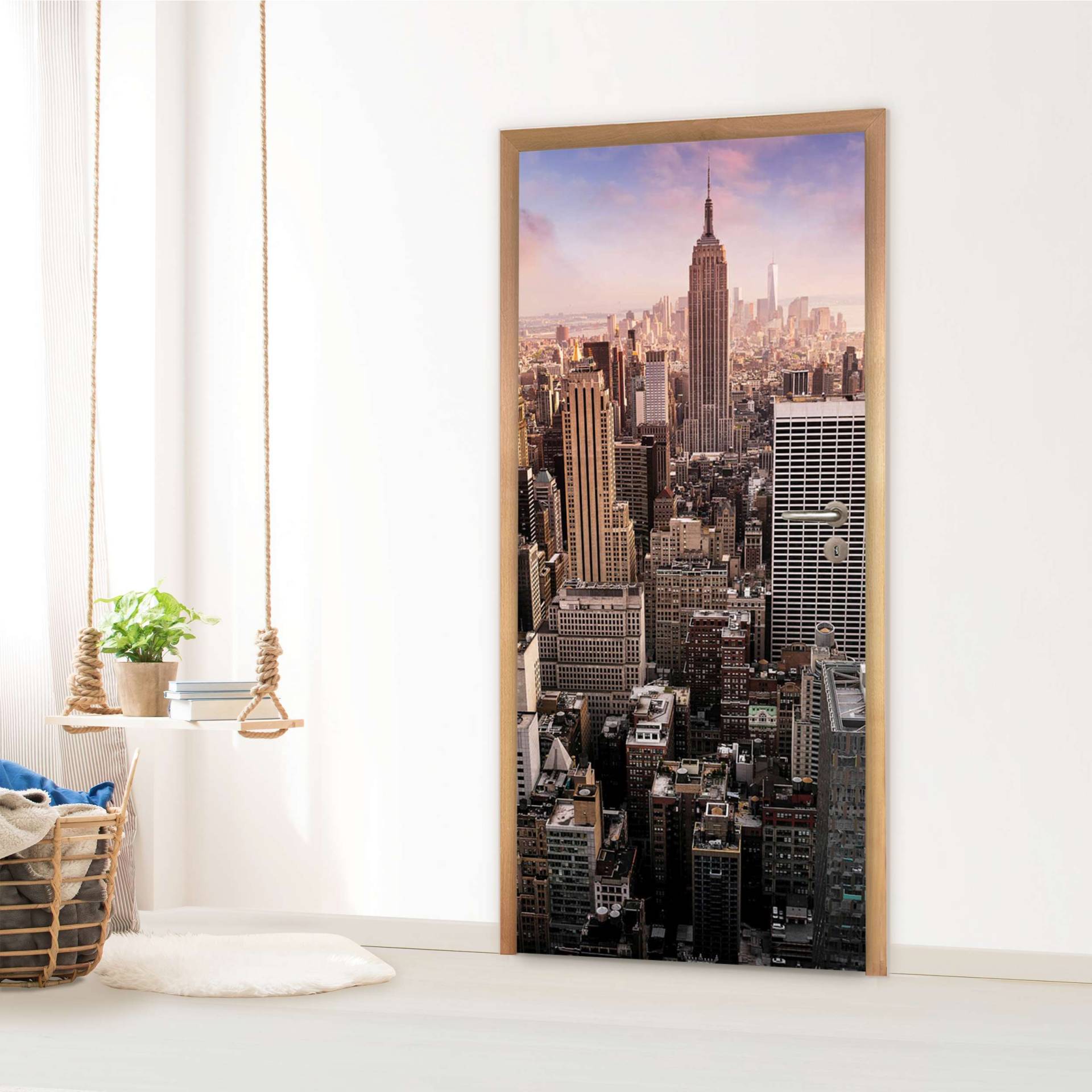 T?rfolie - Design: Big Apple Au?enfl?che: 86x198,5 cm T?rfolie - Design: Big Apple Au?enfl?che: 86x198,5 cm von creatisto