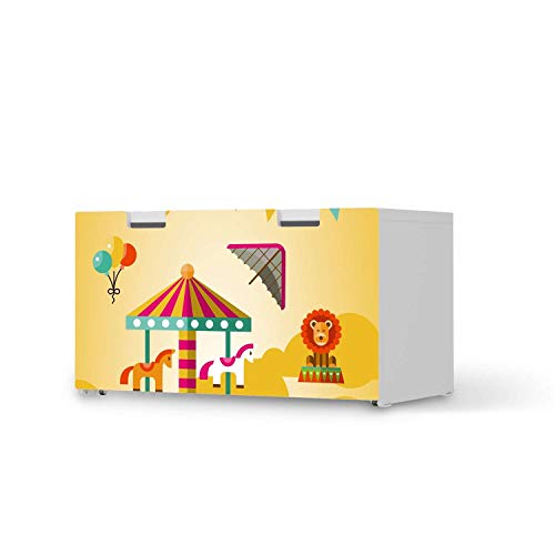 creatisto Kinder Möbel-Folie - passend für IKEA Stuva Banktruhe I Hochwertige Baby-Zimmer Deko - Möbeldekoration für Kinder- und Babyzimmer I Design: Löwenstark von creatisto