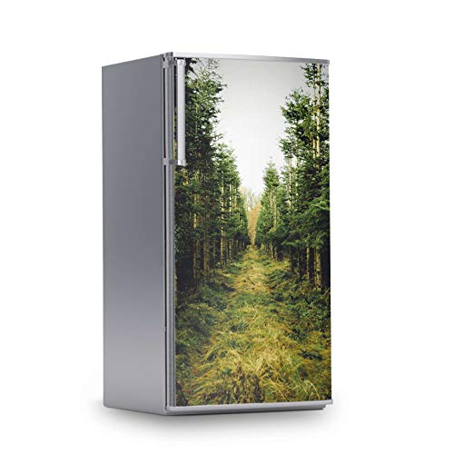 Kühlschrank Folie I Deko für Kühlschrankfront - Sticker Aufkleber selbstklebend I Wandtattoo Küche - Design: Green Alley von creatisto