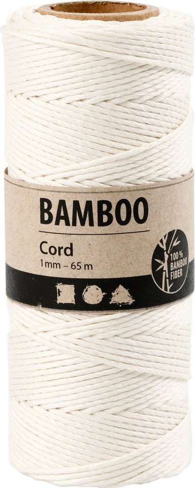 creativ company Bambuskordel Häkelwolle, 1 m - 65 m von creativ company