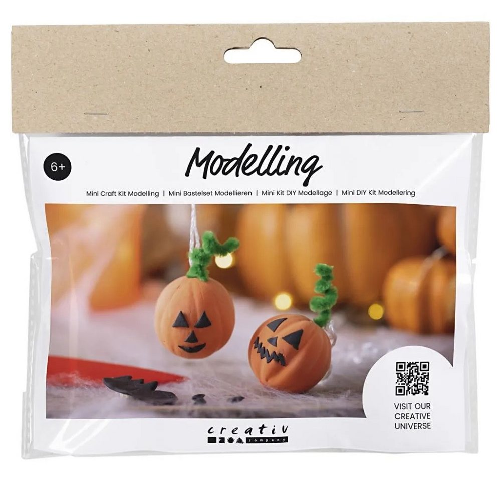 creativ company Bastelnaturmaterial Mini Kreativ Set Modellieren Kürbis creativ company Bastelnaturmaterial Mini Kreativ Set Modellieren Kürbis von creativ company