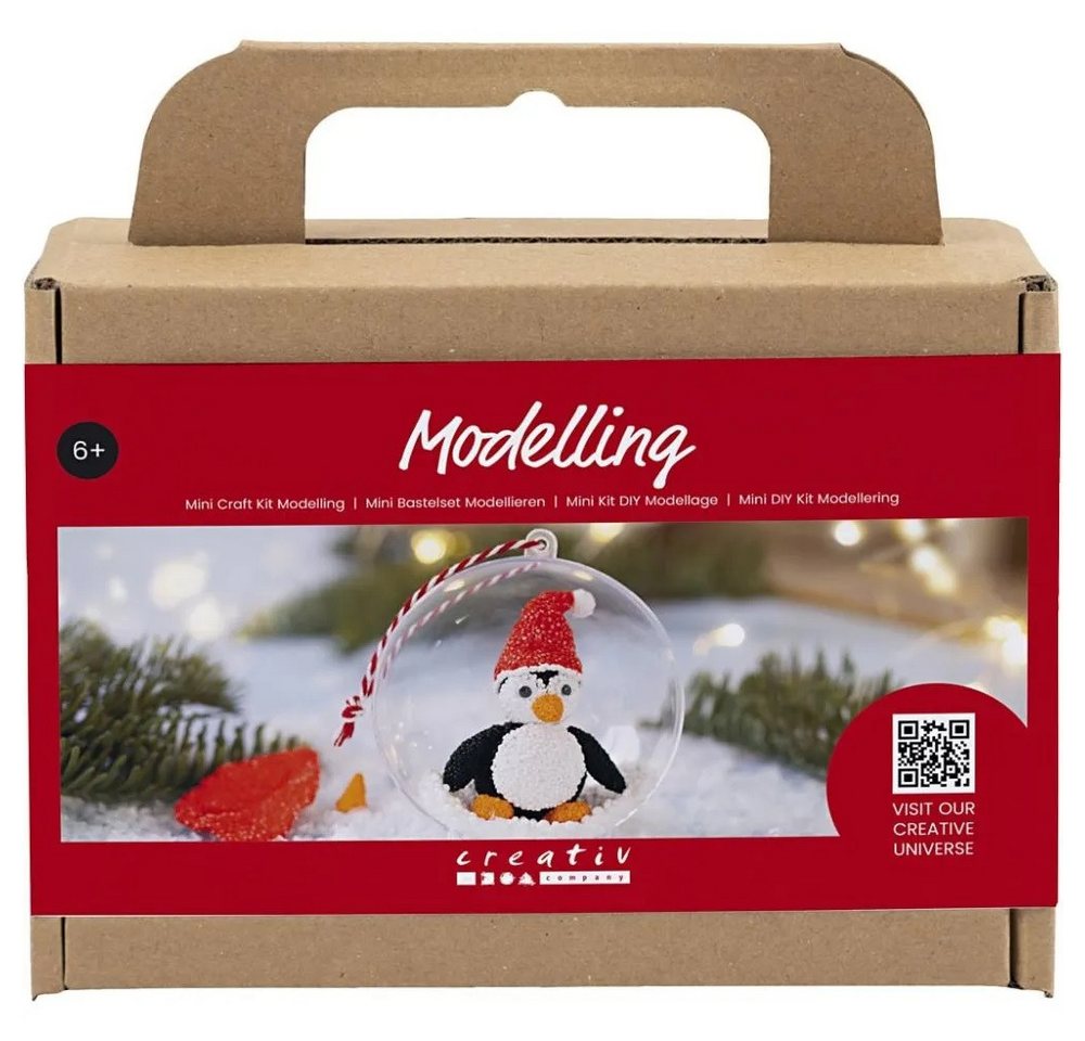 creativ company Bastelnaturmaterial Mini Kreativ Set Modellieren Pinguin creativ company Bastelnaturmaterial Mini Kreativ Set Modellieren Pinguin von creativ company