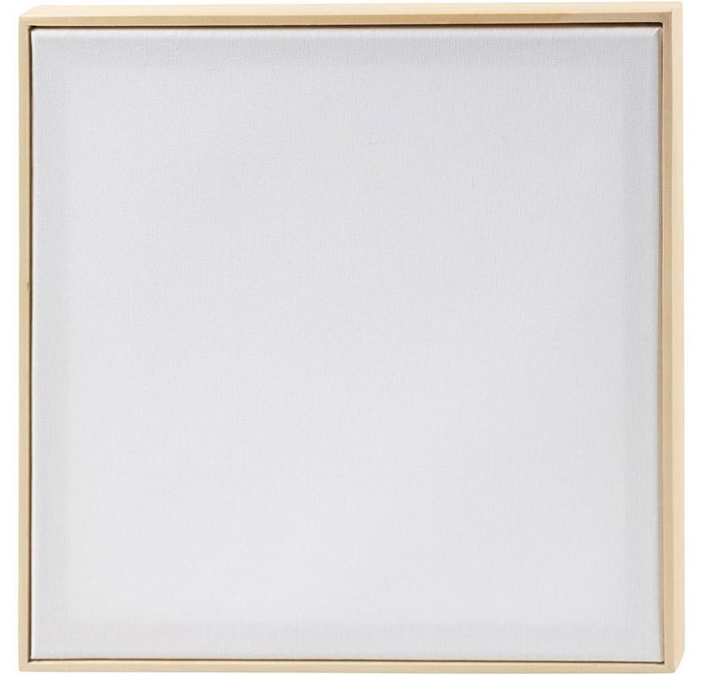 creativ company Keilrahmen Leinwand mit Rahmen, 30x30cm von creativ company