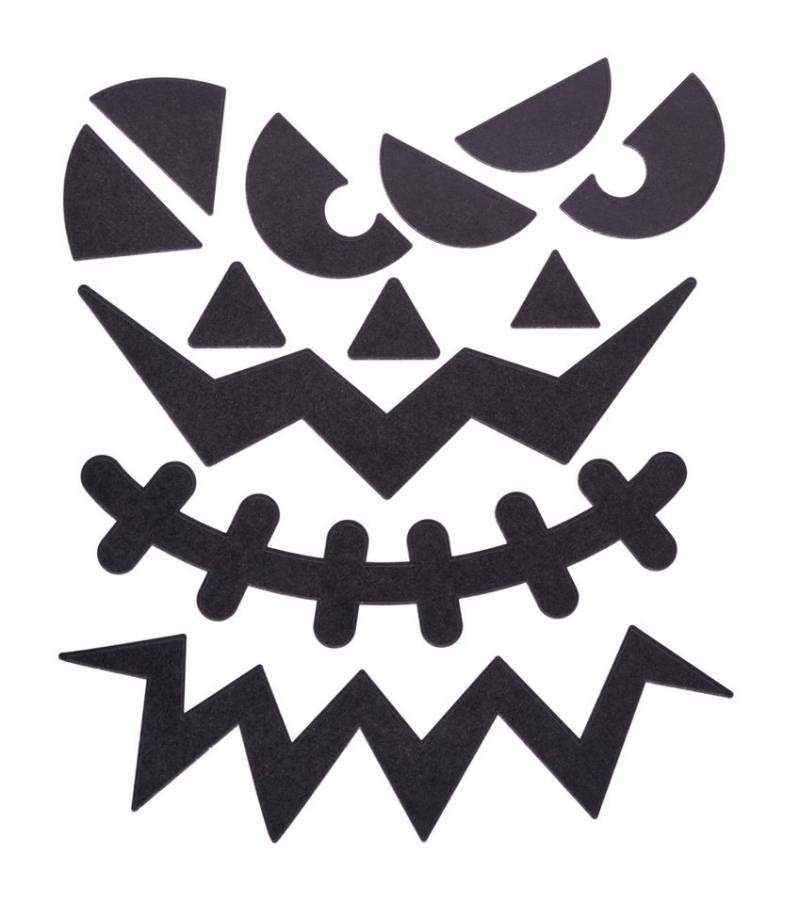 creativ company Sticker Halloween Gesichter, selbstklebend von creativ company