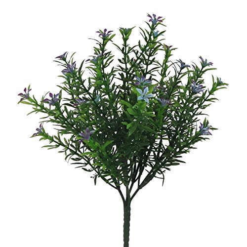 creativ home Kunstblumen STERNBLÜTENBUSCH Sternblütenzweig ca. 33 cm. Beiwerk in Lavendel -82 von creativ home