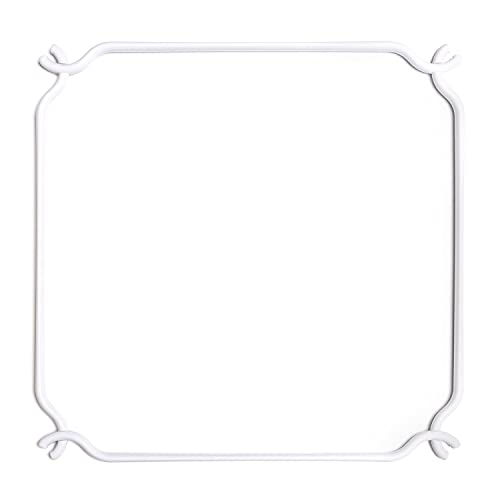 creative cables Cage Quadratform - Struktur für Deckenleuchten - M - L 48 cm, Weiß creative cables Cage Quadratform - Struktur für Deckenleuchten - M - L 48 cm, Weiß von creative cables