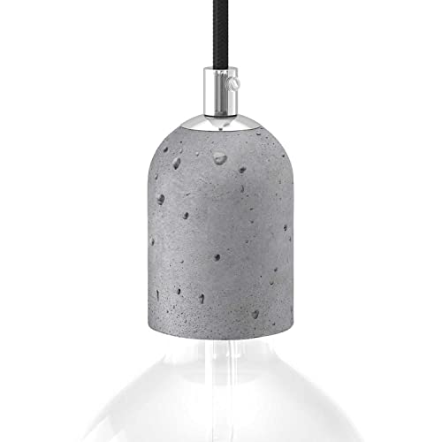 creative cables - E27-Lampenfassungs-Kit aus Zement - Leichtzement von creative cables