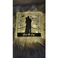 Glasbaustein Mit Licht| Licht Im Stein| Personalisierte Glasbausteine| Glasstein Glasbaustein Mit Licht| Licht Im Stein| Personalisierte Glasbausteine| Glasstein von creative4Five