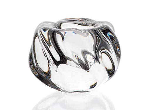 CRISTALICA Kerzenhalter Katarina Silver Votiv Teelichthalter Glas Bleikristall 7cm klar CRISTALICA Kerzenhalter Katarina Silver Votiv Teelichthalter Glas Bleikristall 7cm klar von CRISTALICA
