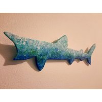 Keramik Meerspray Seehai Wanddeko von crittersbySusy