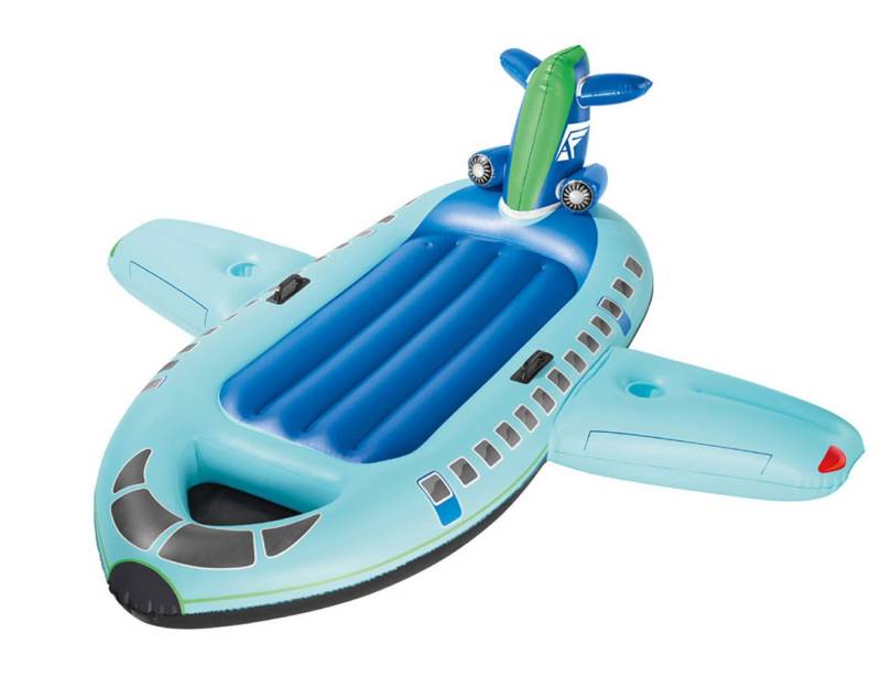 crivit Luftmatratze CRIVIT® Flugzeug Luftmatratze blau Wasserpielzeug Matratze von crivit