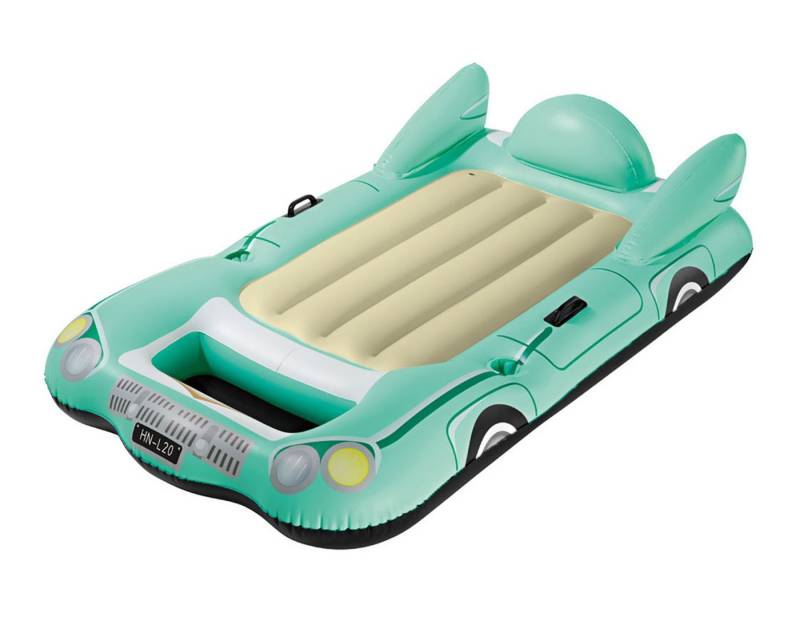 crivit Luftmatratze CRIVIT® Oldtimer Luftmatratze grün Wasserpielzeug Matratze von crivit