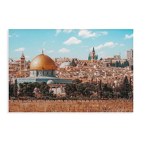 crttrs Stadtbild Palästina Farbposter Leinwand Poster Wandkunst Dekor Druck Bild Gemälde für Wohnzimmer Schlafzimmer Dekoration ungerahmter Stil 30 x 45 cm crttrs Stadtbild Palästina Farbposter Leinwand Poster Wandkunst Dekor Druck Bild Gemälde für Wohnzimmer Schlafzimmer Dekoration ungerahmter Stil 30 x 45 cm von crttrs