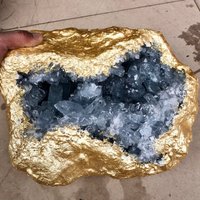 16Kg Big Celestit Kristall, Blaue Kristall Ursprüngliche Mineralprobe, Geode, Galvanik von crystal2018625