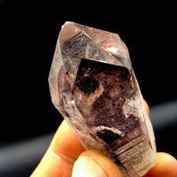 Crystal, Erdbeerkristall Pyramide Roter Kristall Silber Original Exemplar A1719 von crystal2018625