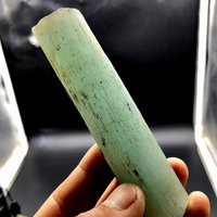 Crystal Natürliches Aquamarin Mineral/Hochwertiger Zylinderförmiger Blauer # A2367 von crystal2018625