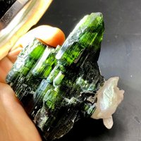 Crystal Natürliches Verdelit Mineral/Hochwertige Turmalin Große Grüne Matrix #a1608 von crystal2018625