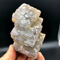 Große Kristall Fluorit ， Leiter-Ähnliche Diamond Grade Super Skeletal Rystal Specimen # A1771 von crystal2018625
