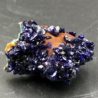 Kristall Azurit, Natürlicher Blauer Azurit Kristall, Funkelndes Mineralmuster # A1759 von crystal2018625